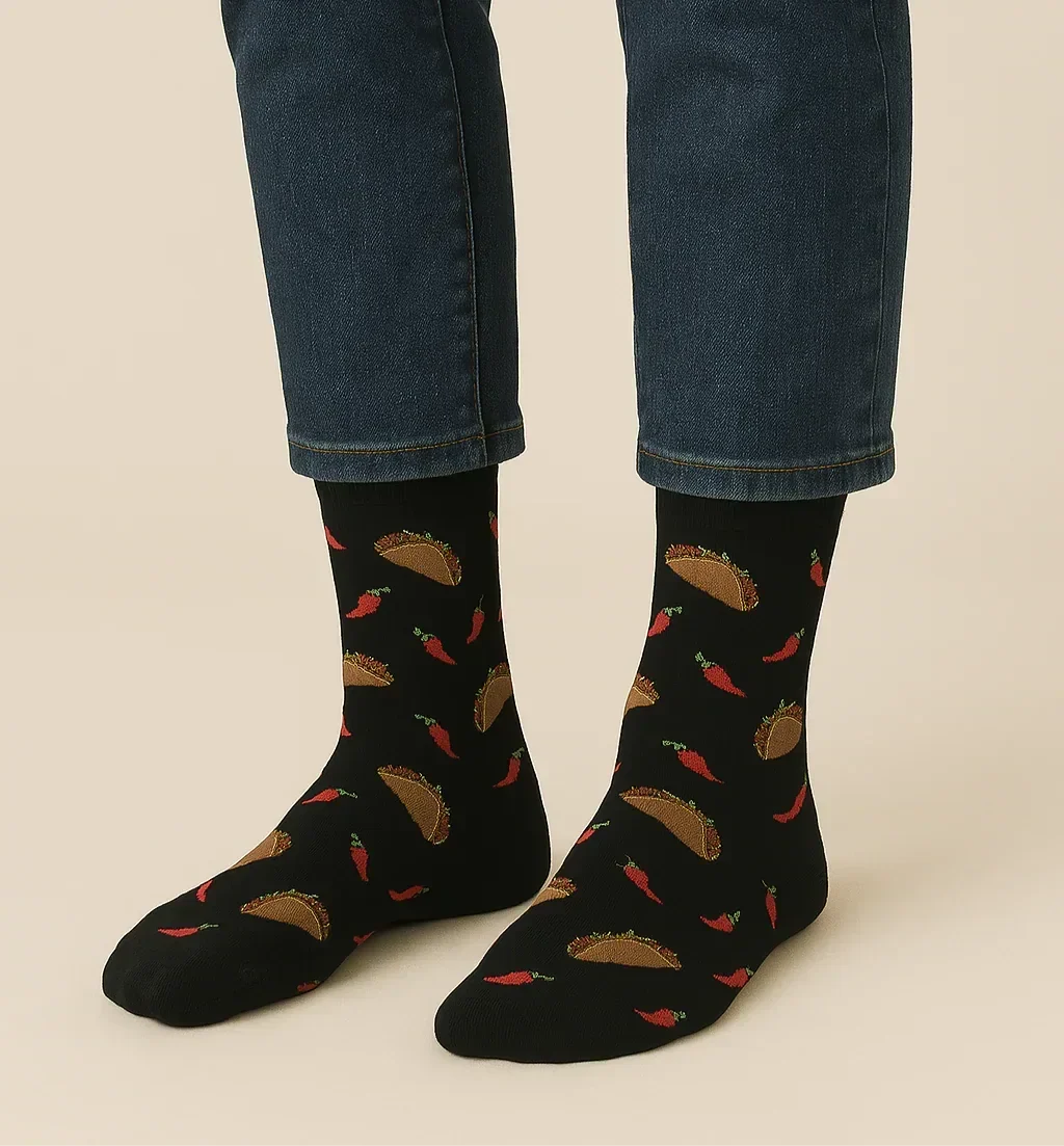 Black Taco Socks