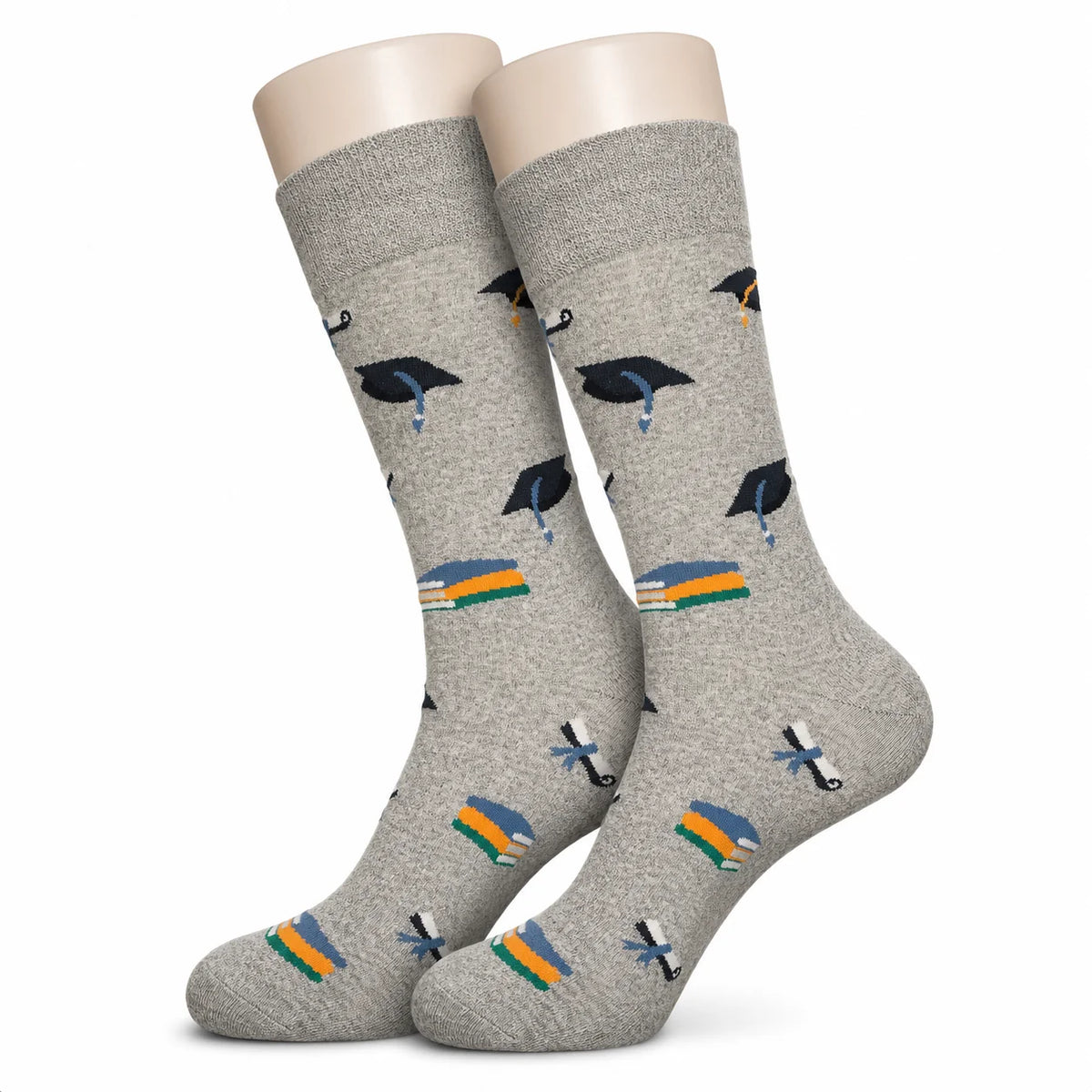 Grey Graduation Socks
