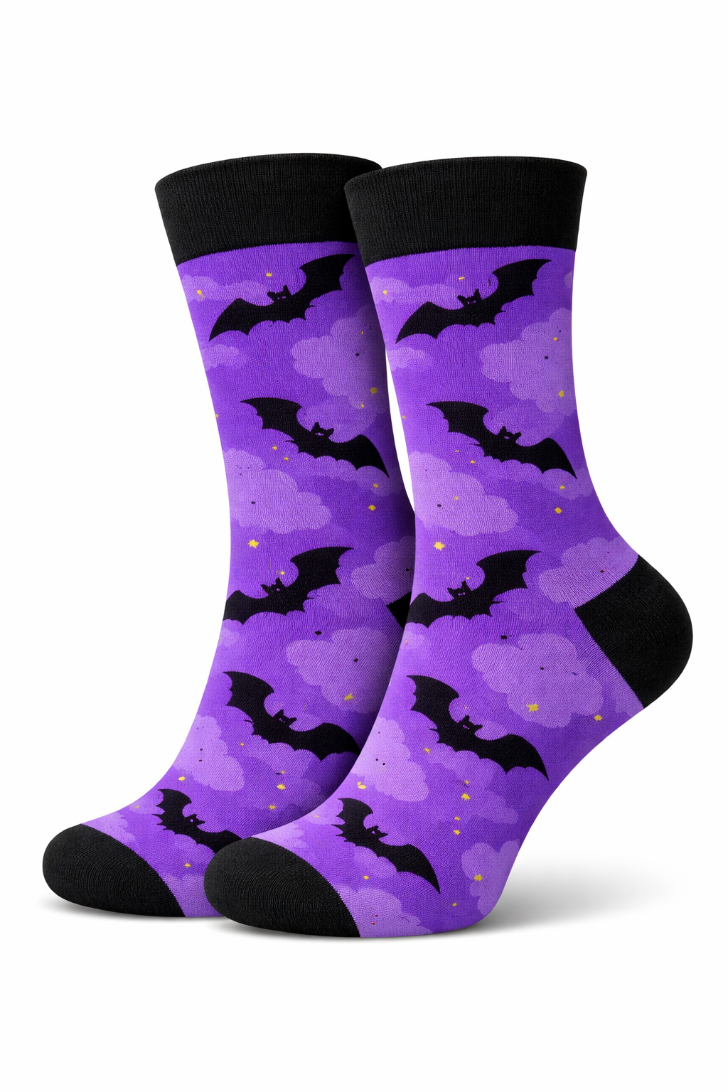 Purple Bat Socks