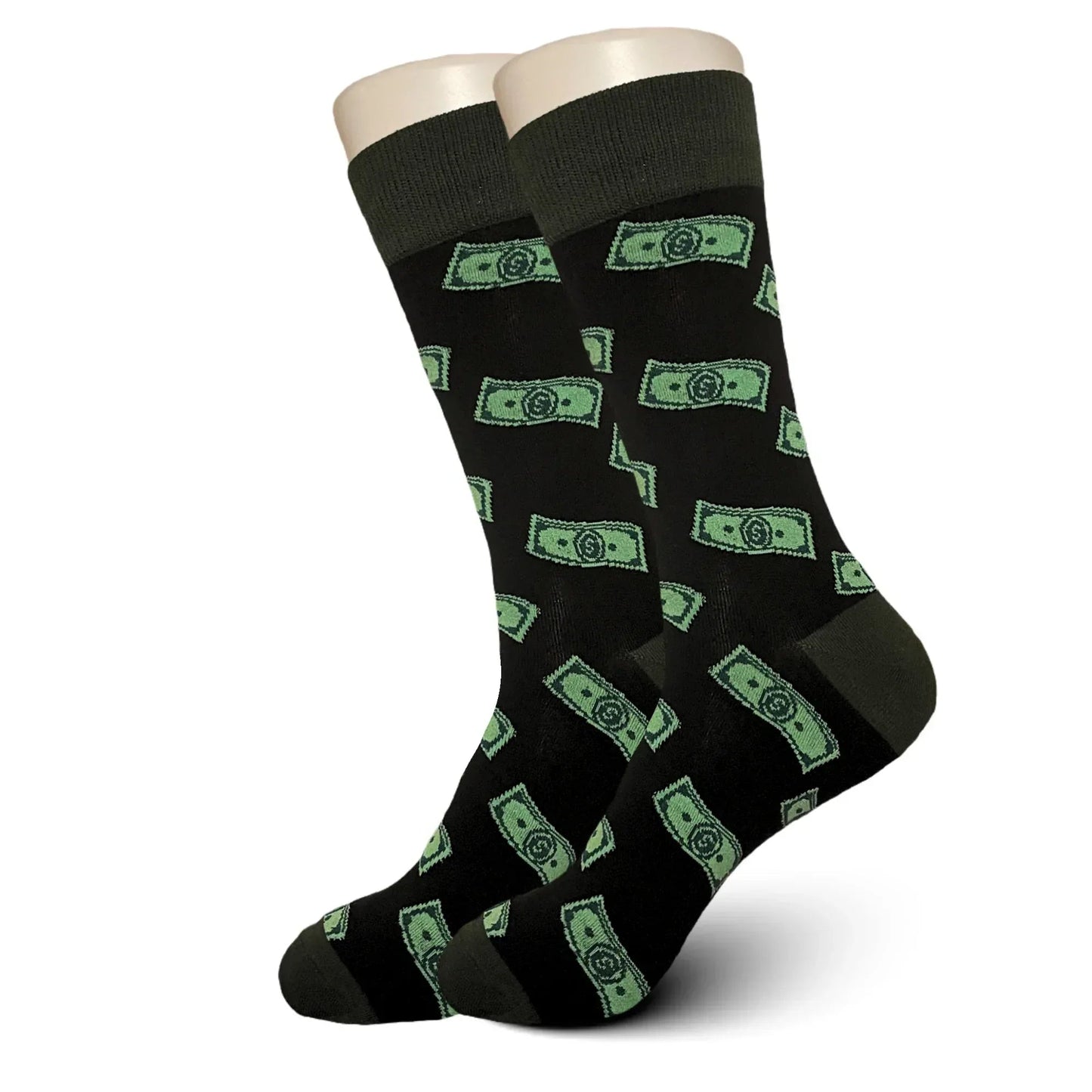 Black Money Socks - Sock Bro