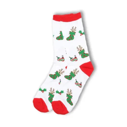 Reindeer Stocking Socks - Sock Bro