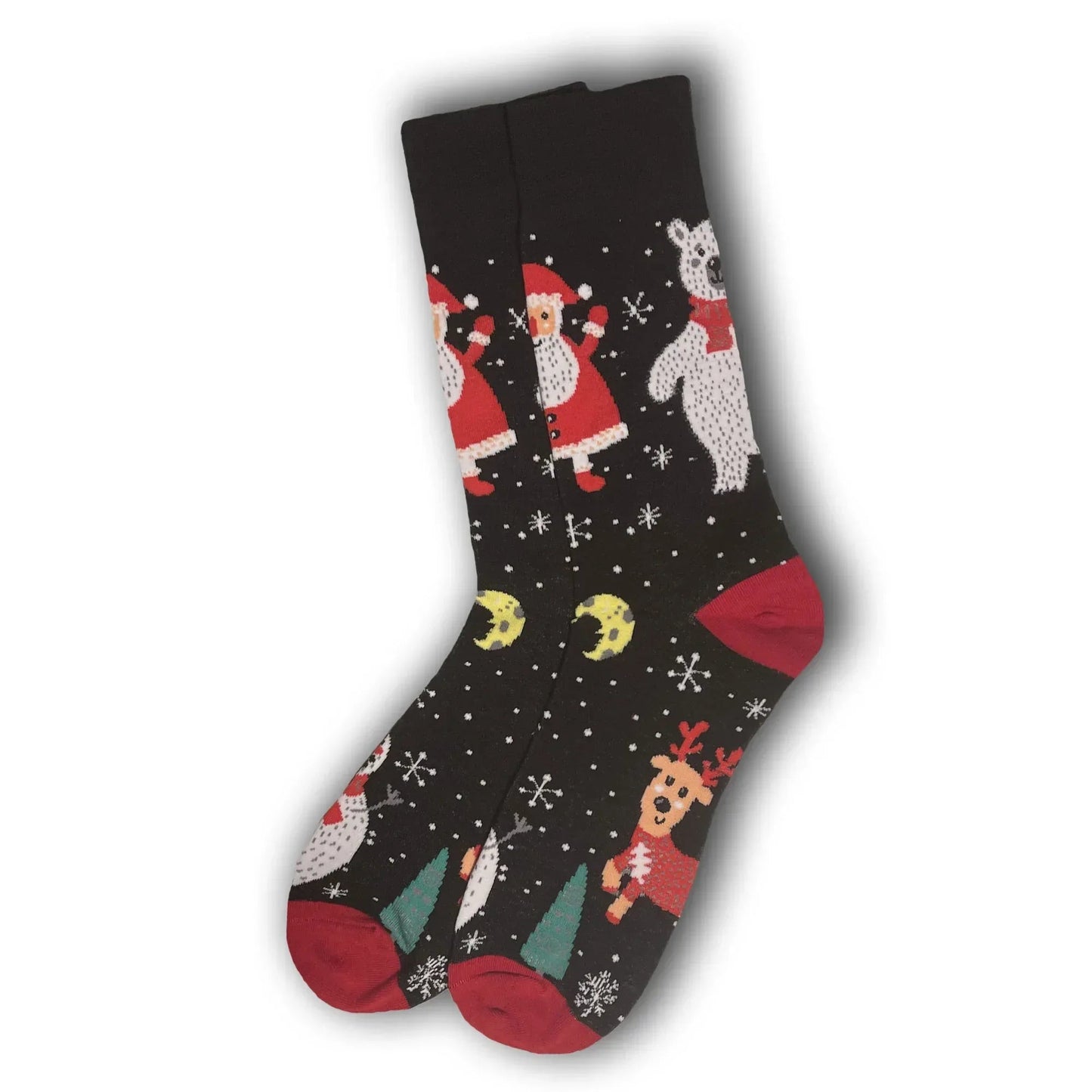 Black Christmas Socks - Sock Bro