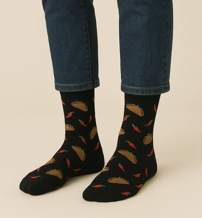 Black Taco Socks