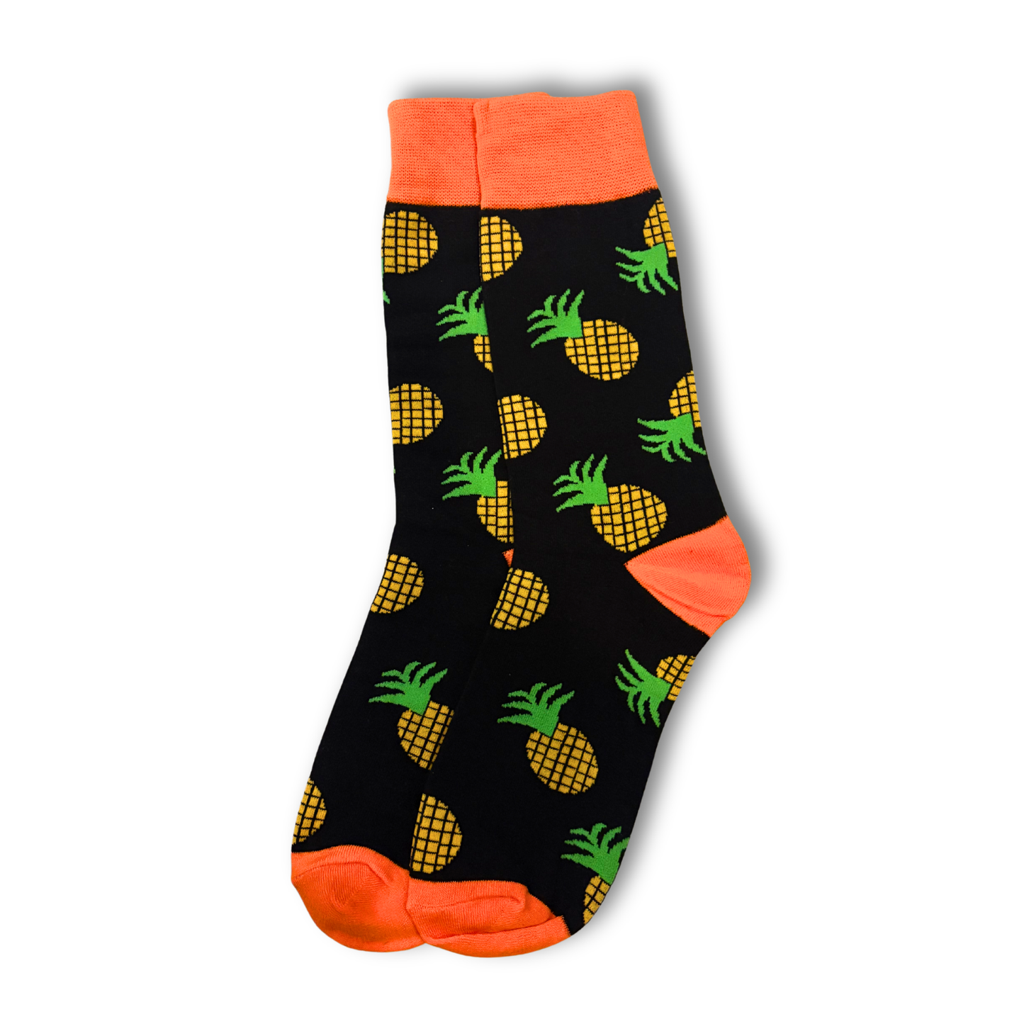 Black Pineapple Socks
