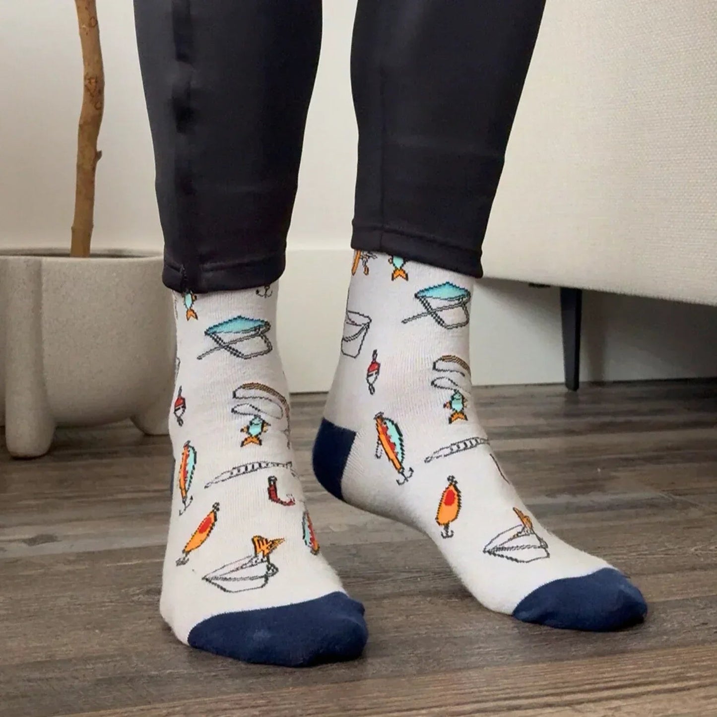 I'd Rather Be Fishing Socks - Sock Bro 