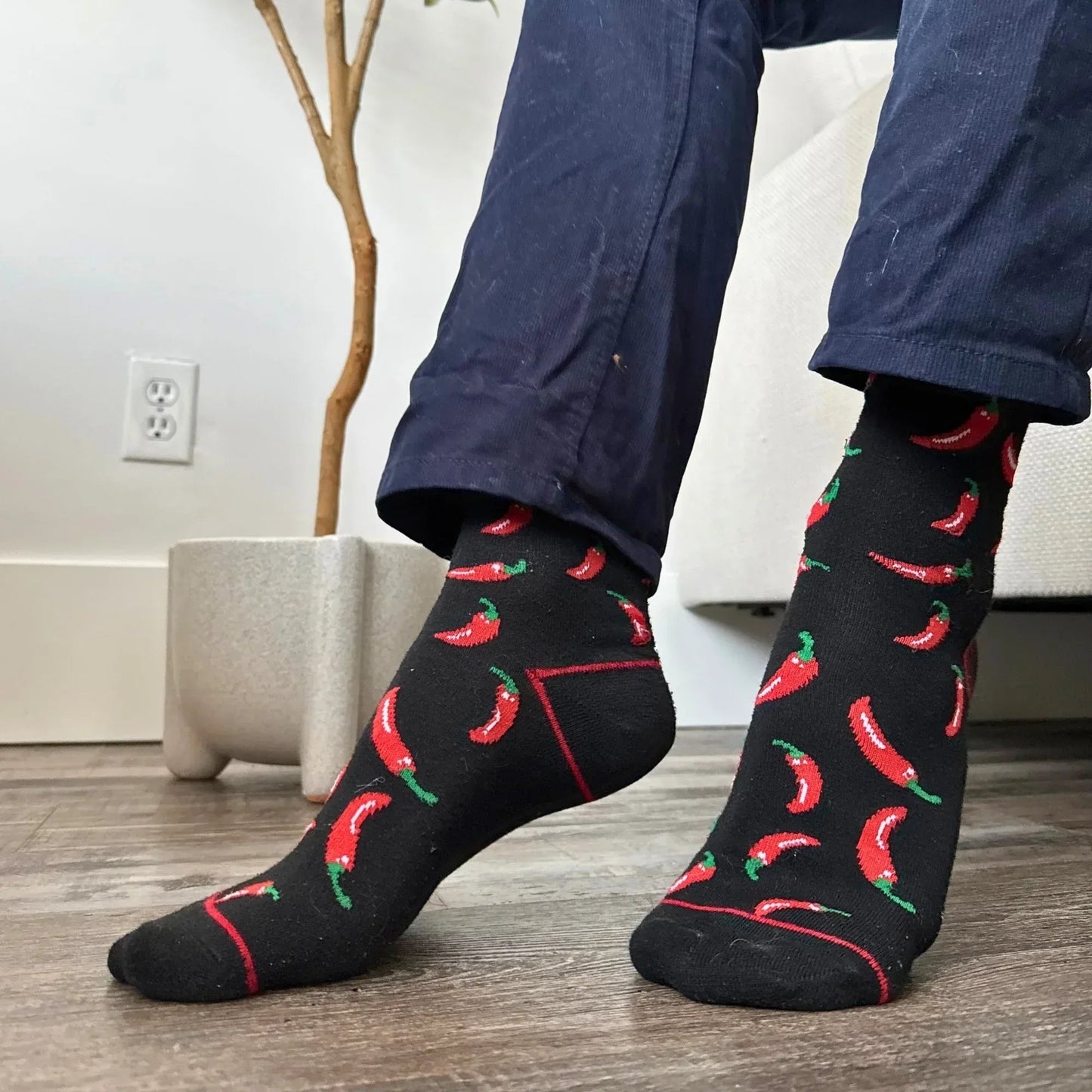 Red Pepper Socks - Sock Bro 