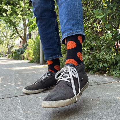 Black Basketball Socks