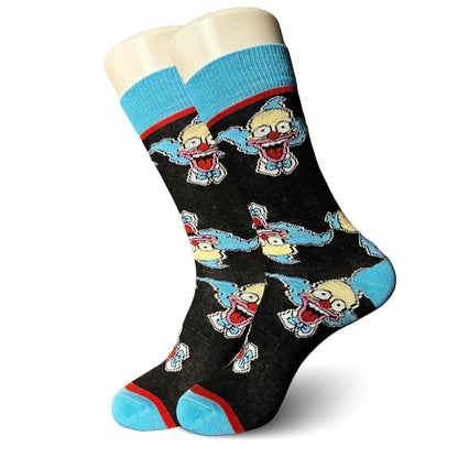 Krusty the Clown Socks - Sock Bro 