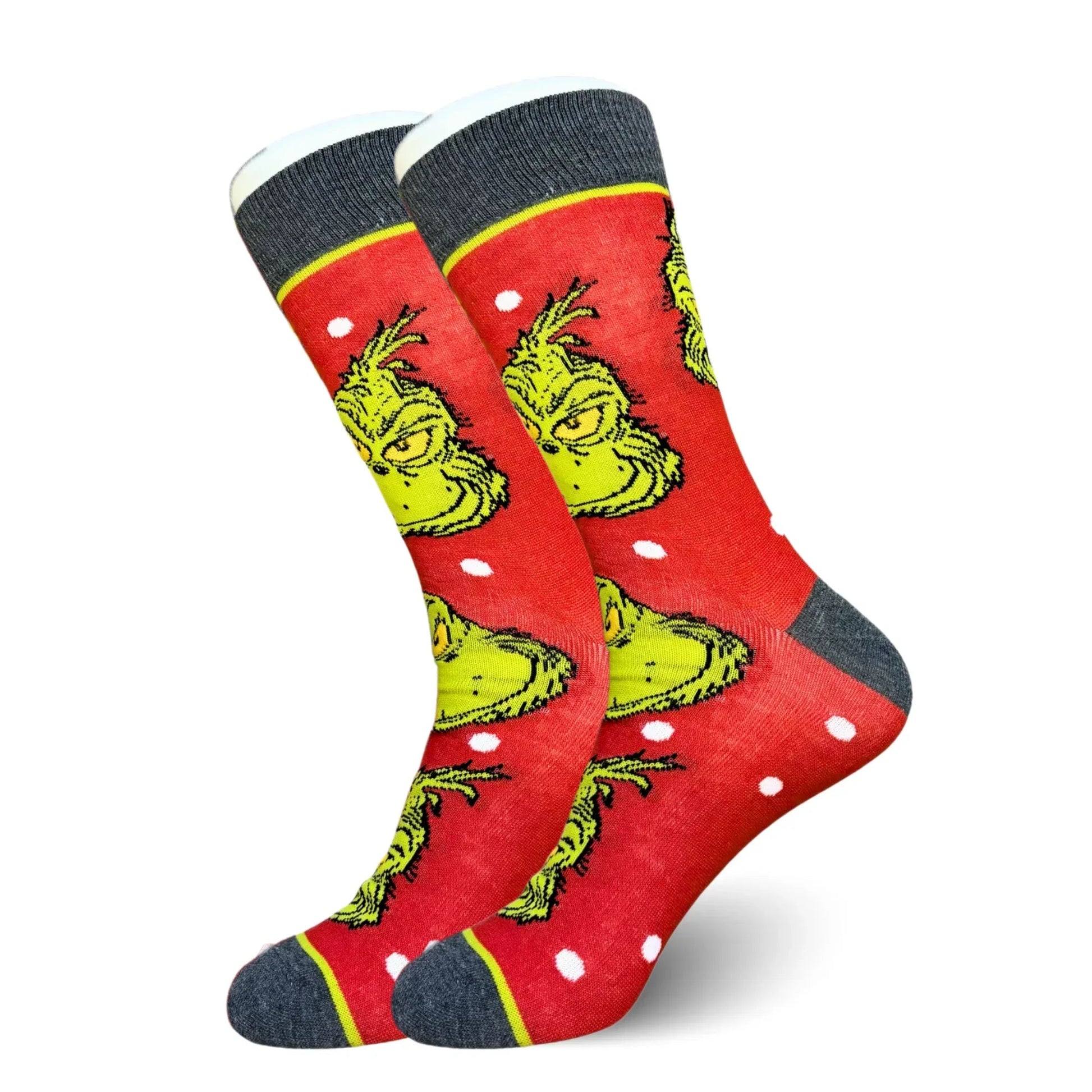 Grinch Christmas Socks - Sock Bro 