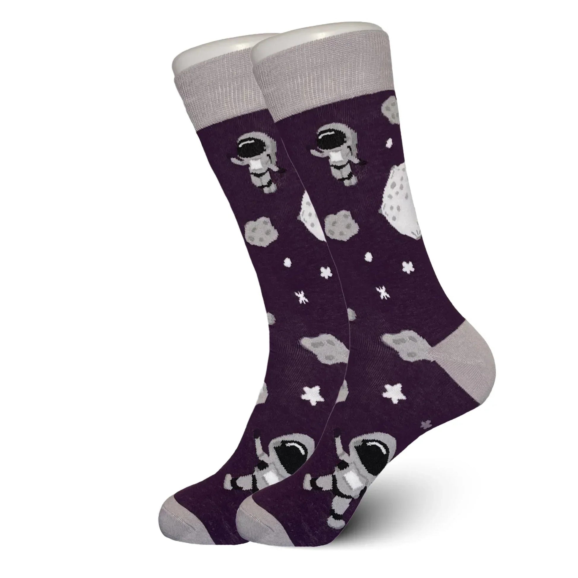 Purple Moon Socks - Sock Bro 