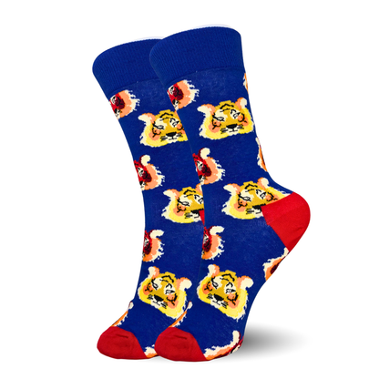 Blue Tiger Socks