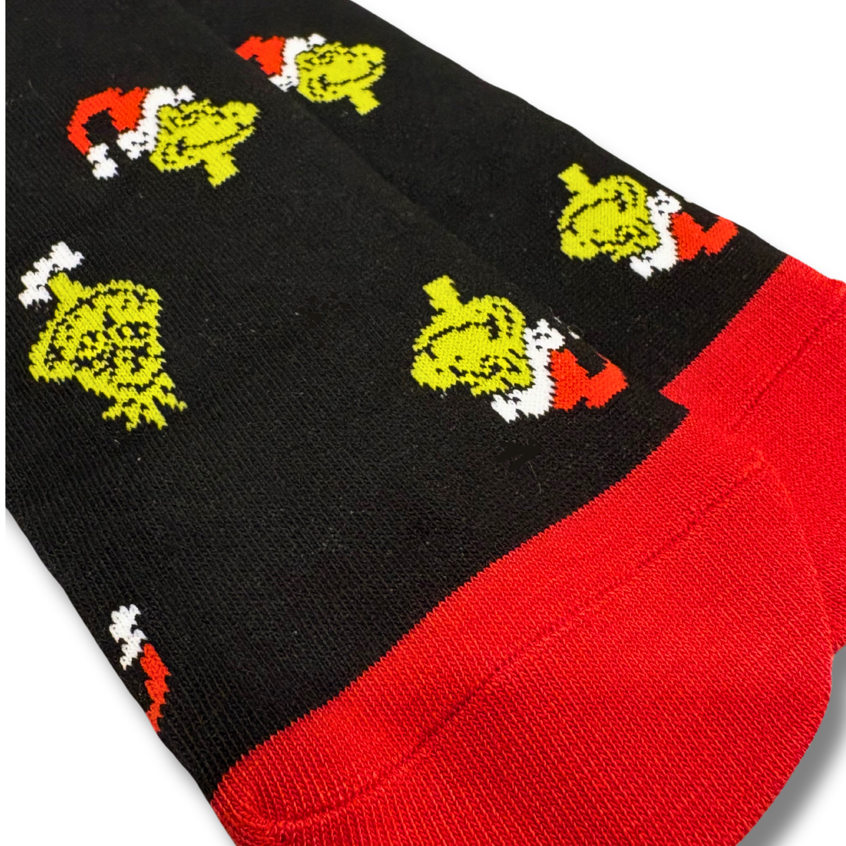Black Grinch Socks