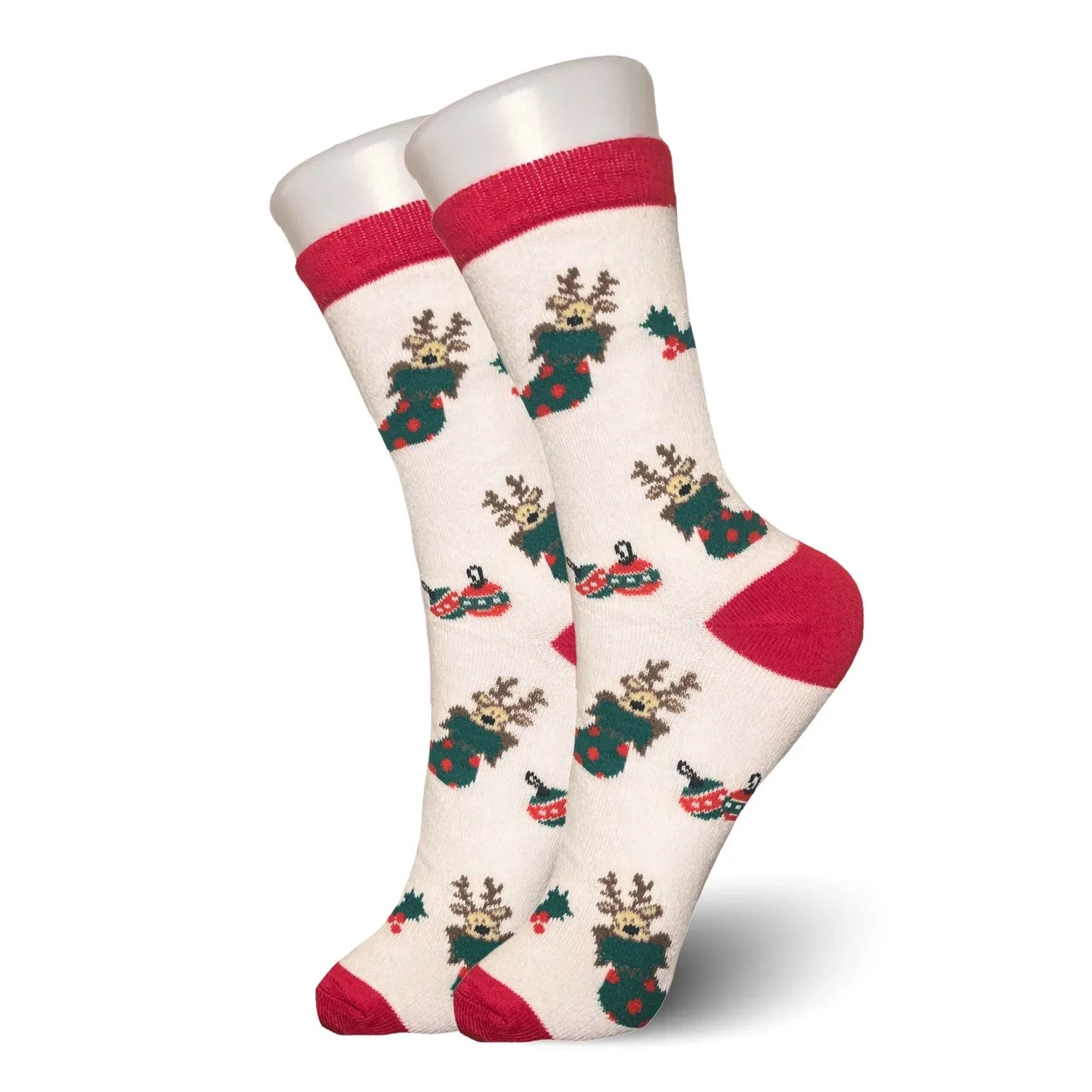 Reindeer Stocking Socks - Sock Bro 