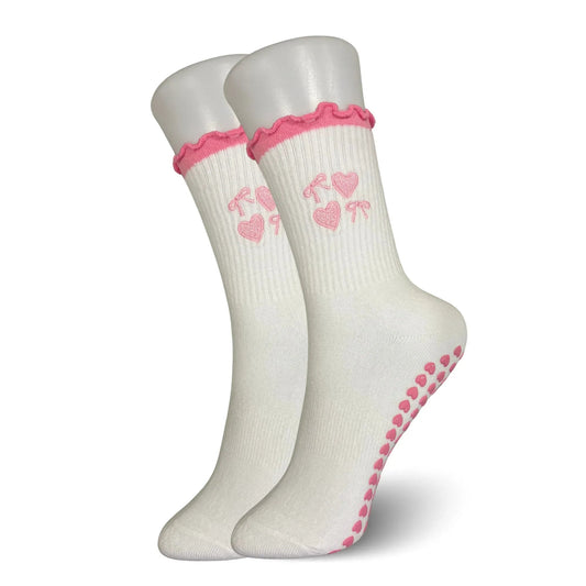 Heart Pilates Socks - Sock Bro 