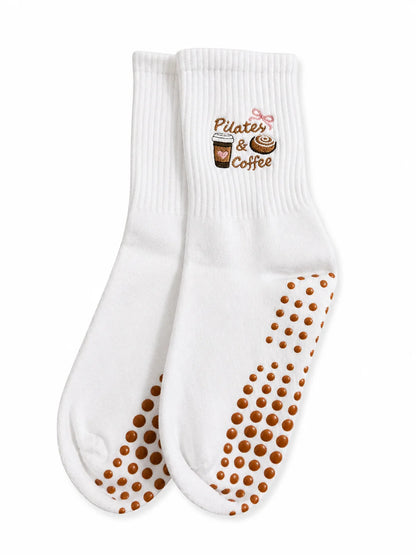 Cinnabon Pilates Socks