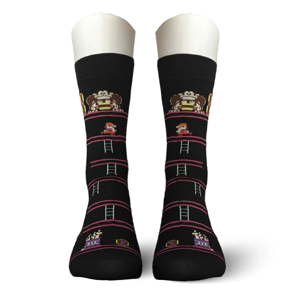 Black DK 64 Socks