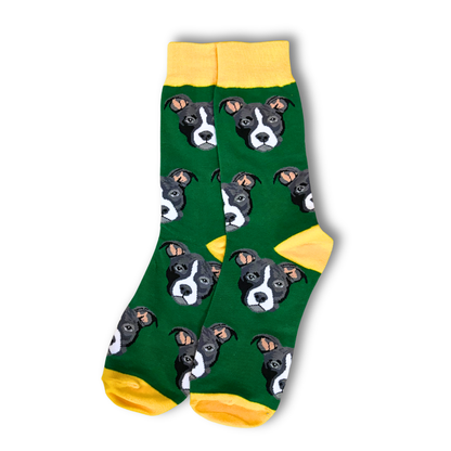 Green Pitbul Socks