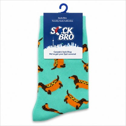 Weiner Hot Dog Socks