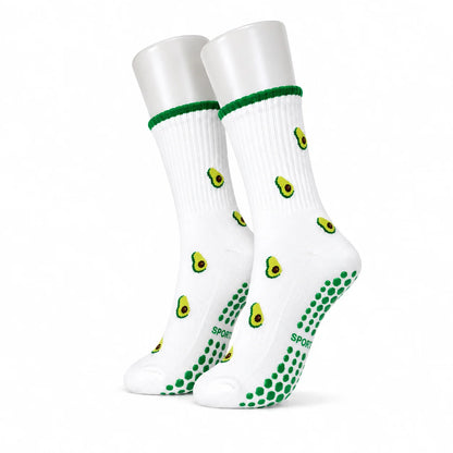 Avocado Pilates Socks