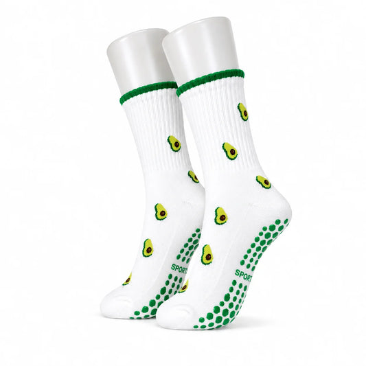Avocado Pilates Socks