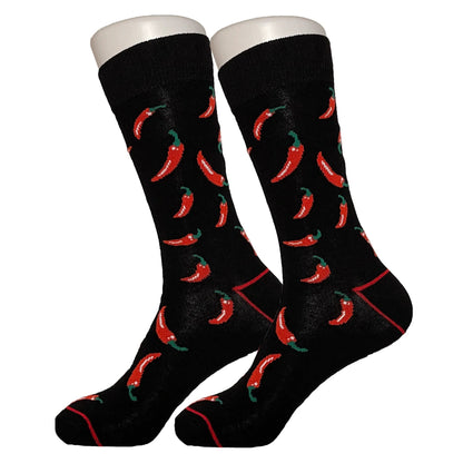 Red Pepper Socks - Sock Bro 