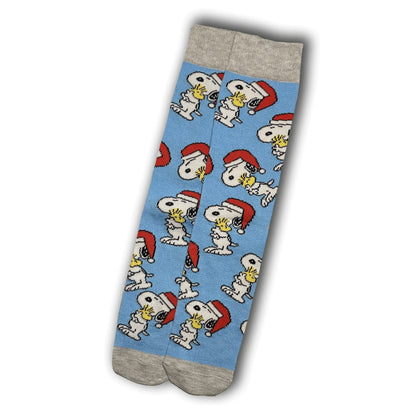 Light Blue Snoopy Socks - Sock Bro 