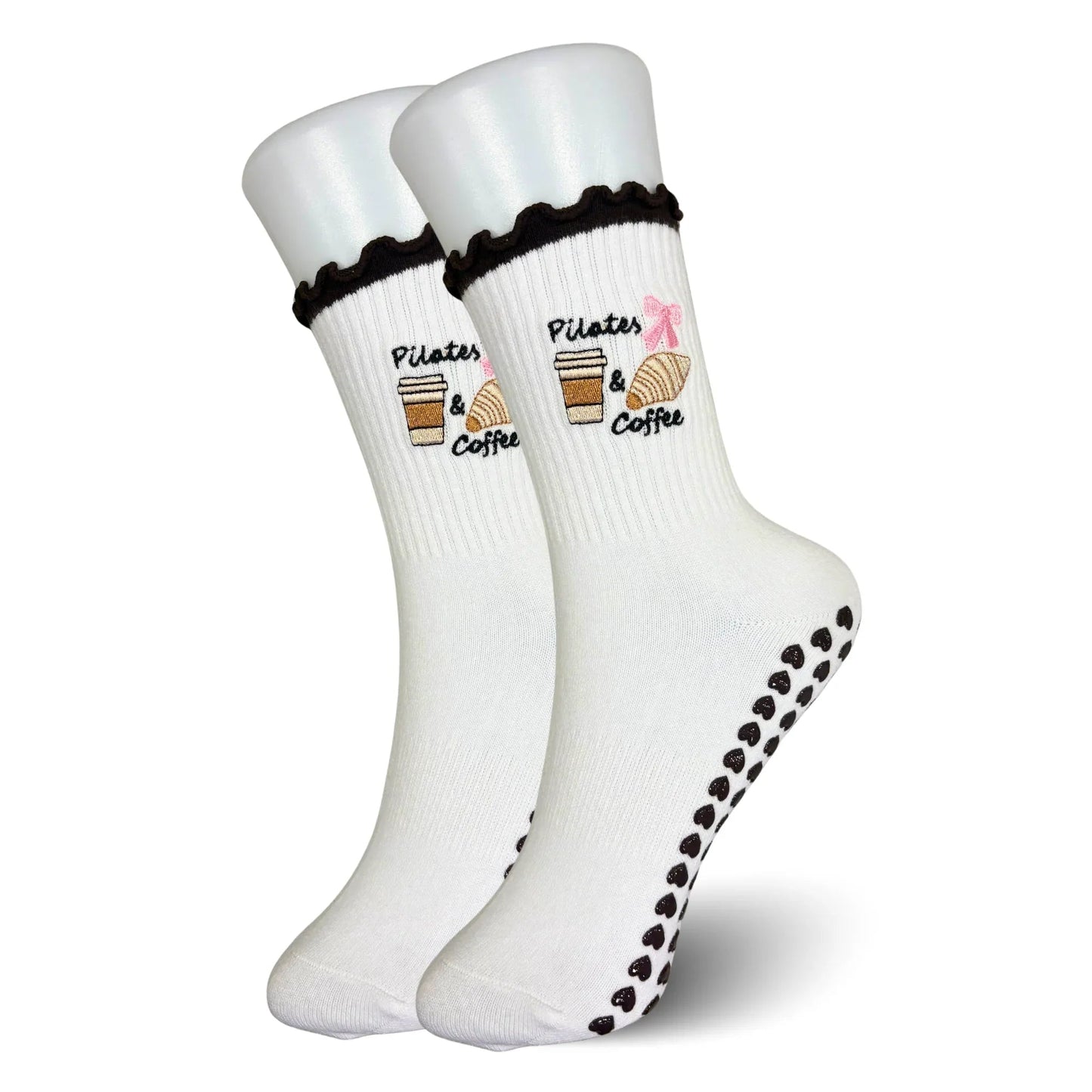 Pilates and Coffee Pilates Socks - Sock Bro 