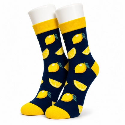 Blue Lemon Socks