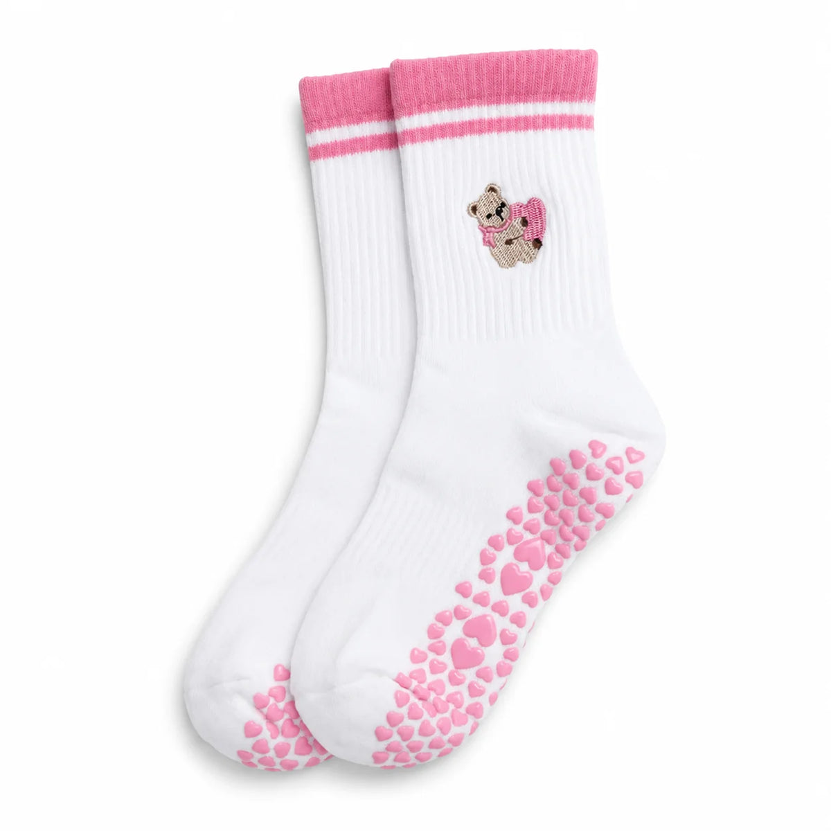Bear Love Pilates Sock