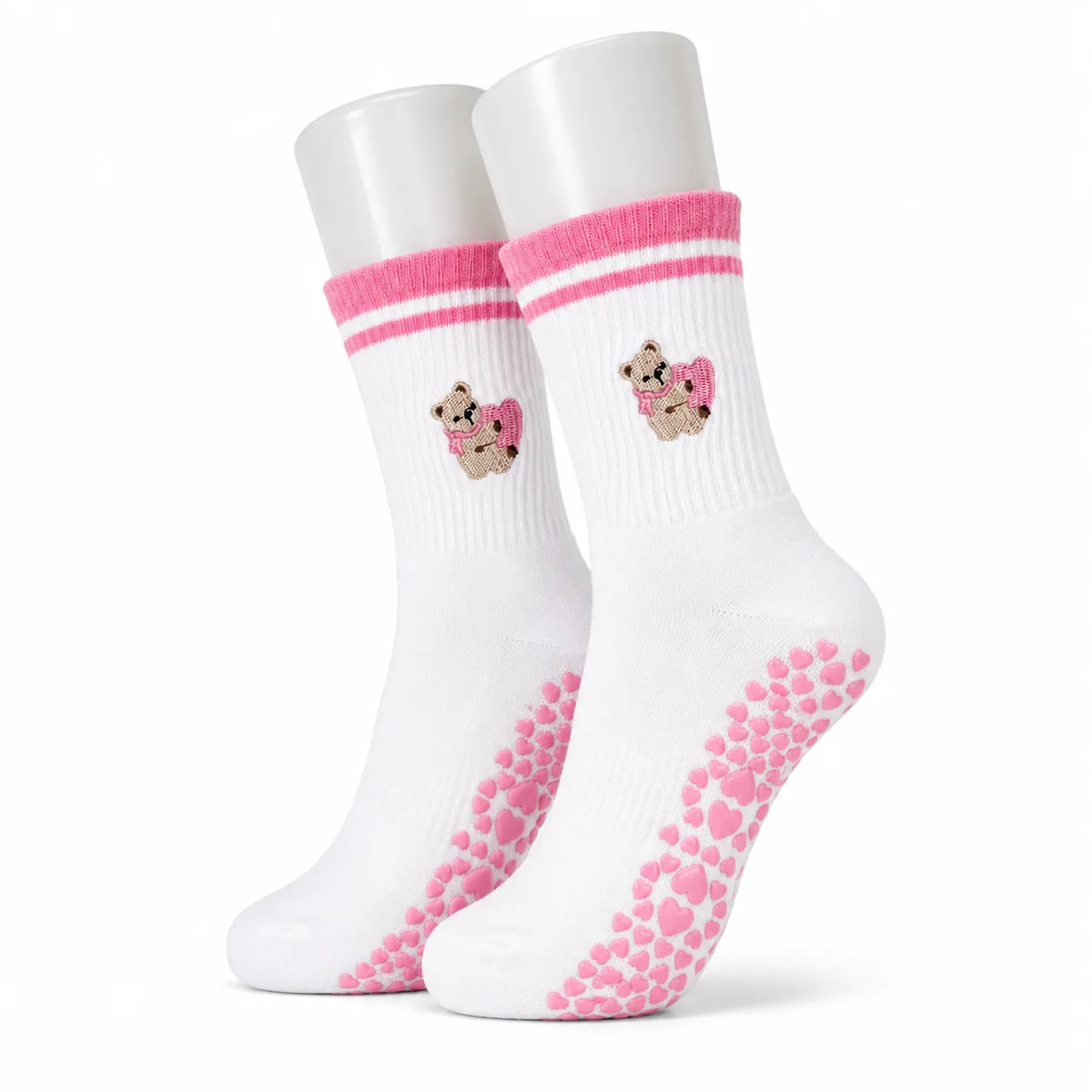 Bear Love Pilates Sock