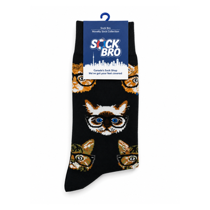 Kittens with Glasses Socks
