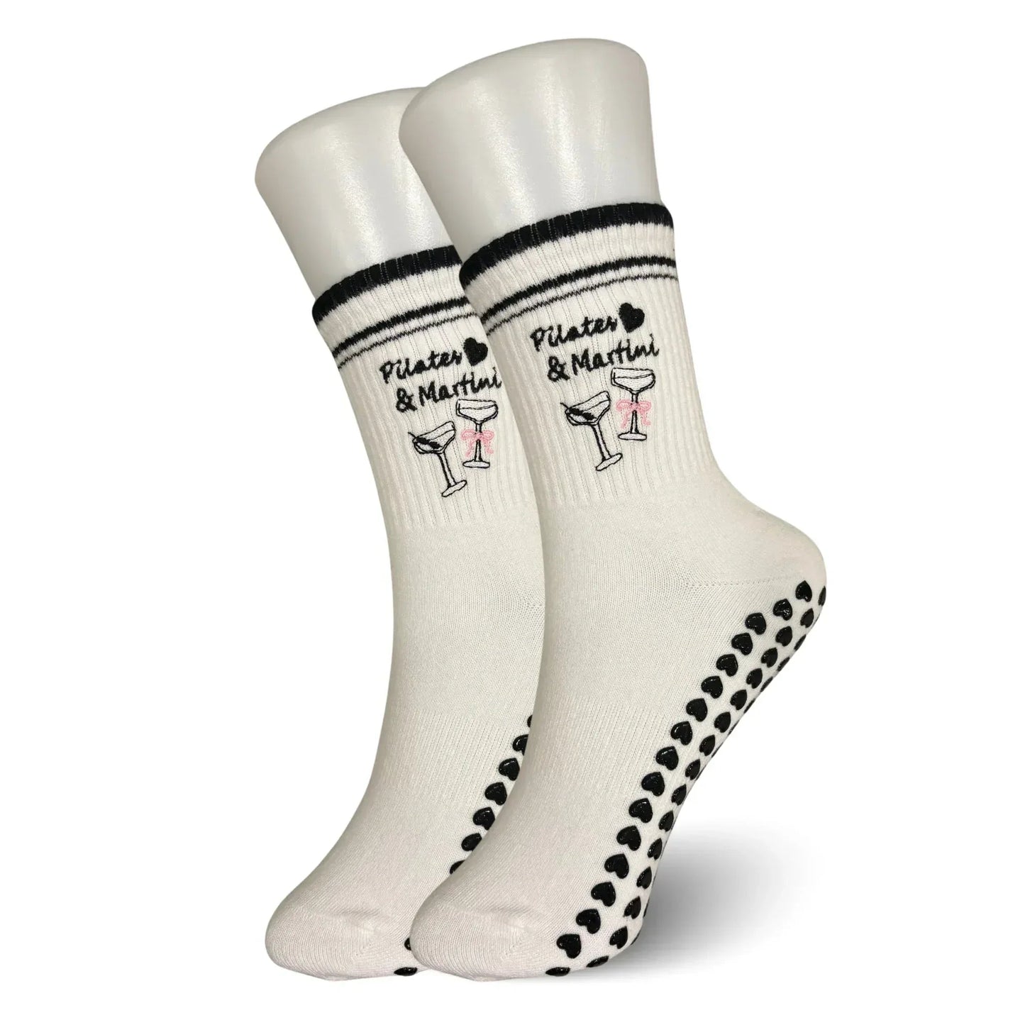 Martini Pilates Socks - Sock Bro 