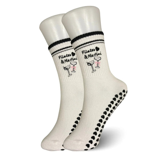 Martini Pilates Socks - Sock Bro 