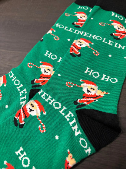 Santa Golfing Socks - Sock Bro 