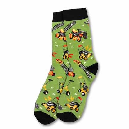 Green Landscaper socks