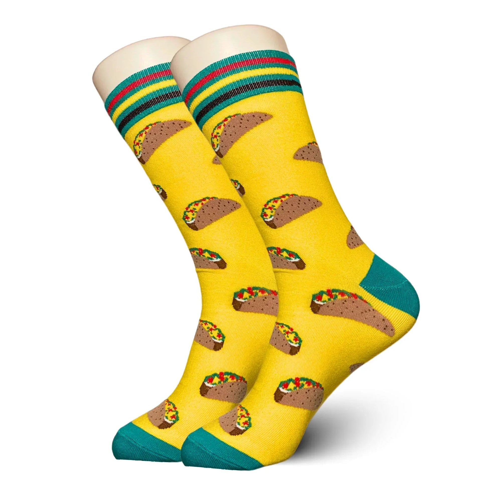 Yellow Taco Socks - Sock Bro 
