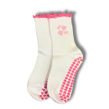 Heart Pilates Socks - Sock Bro 