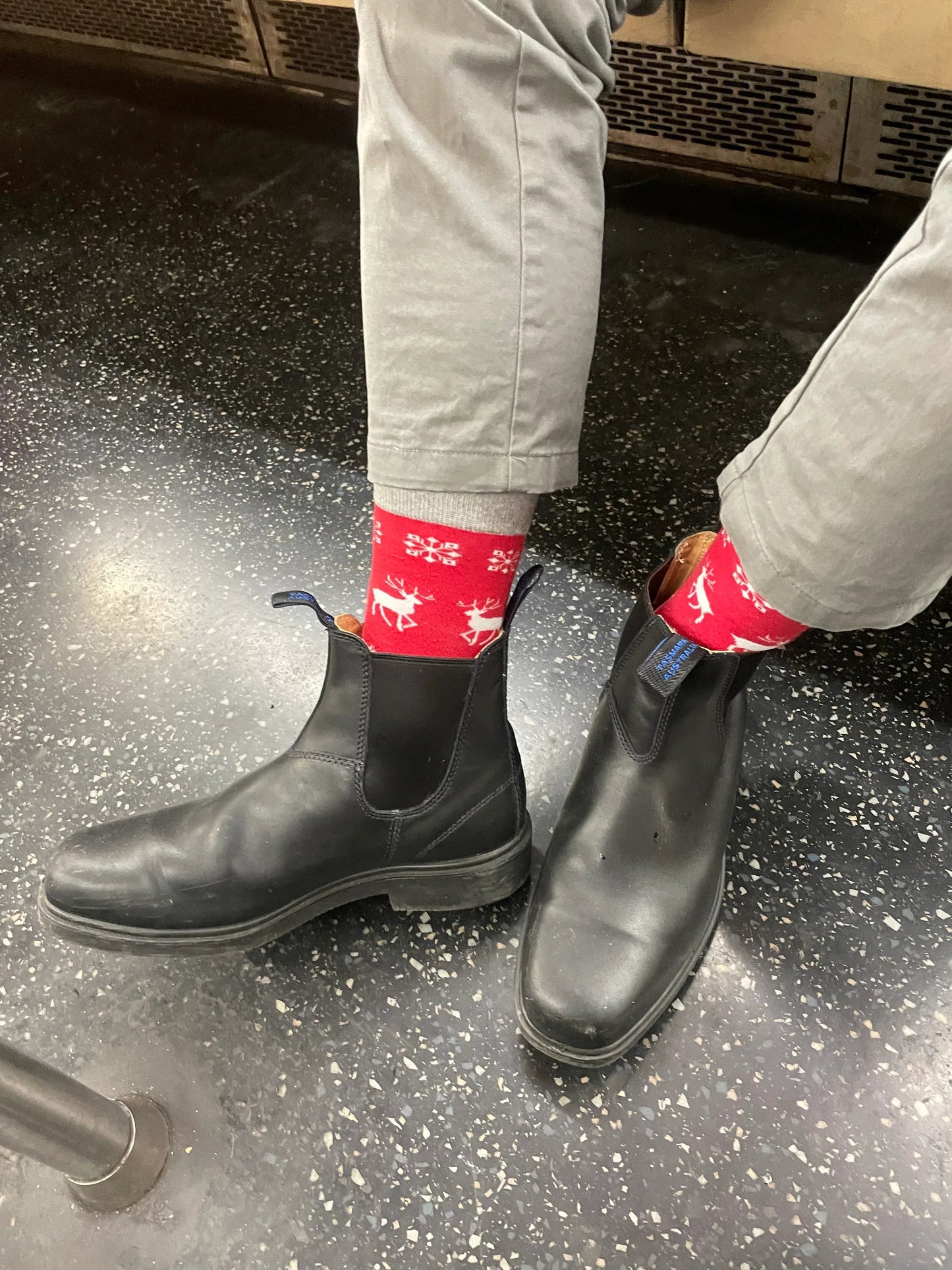 Red Christmas Socks - Sock Bro 