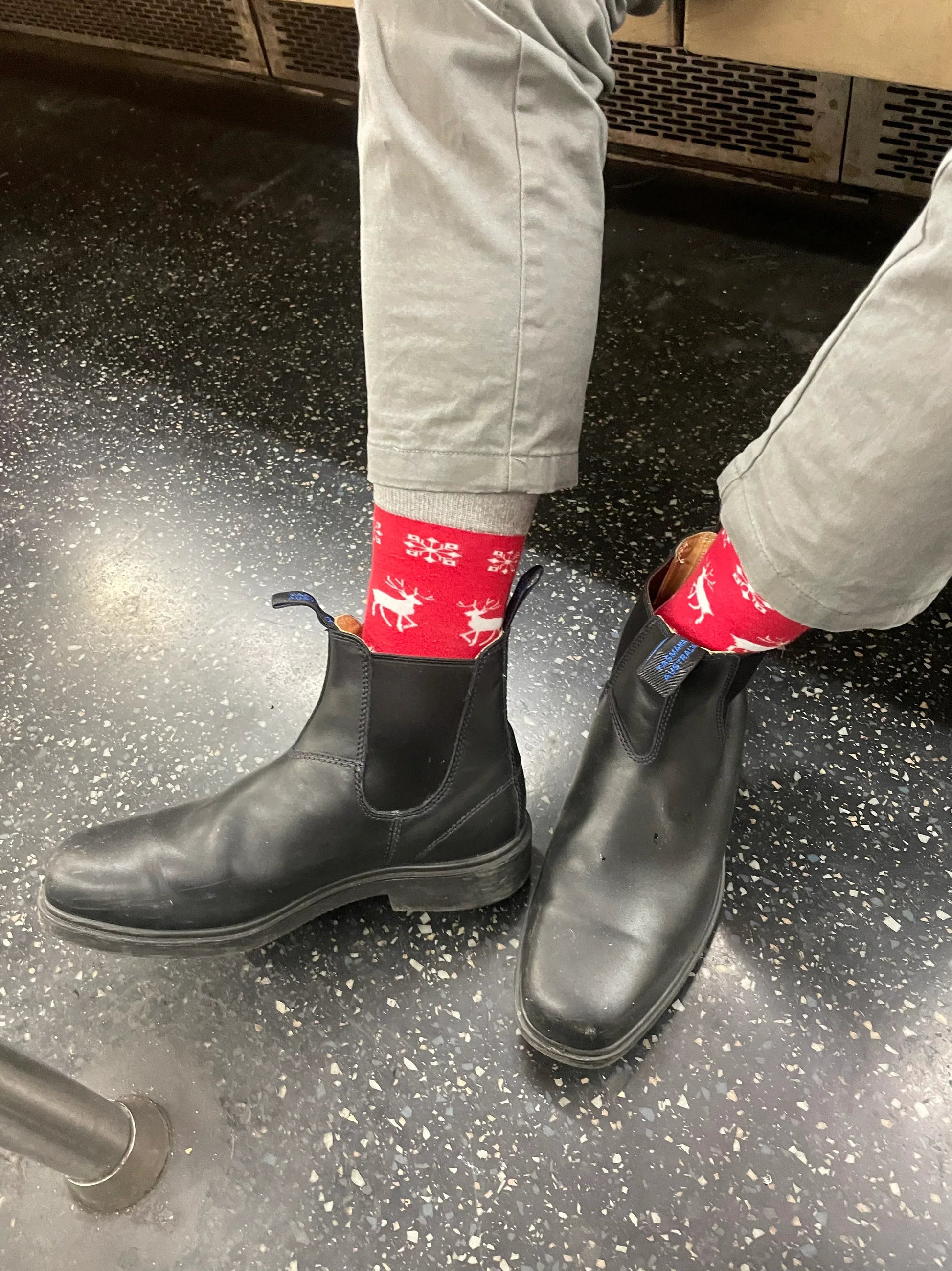 Red Christmas Socks - Sock Bro 