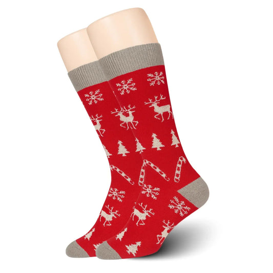 Red Christmas Socks - Sock Bro 
