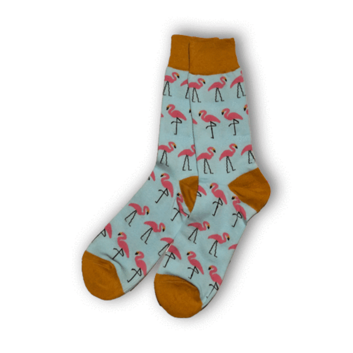 Pink Flamingo Socks - Sock Bro 