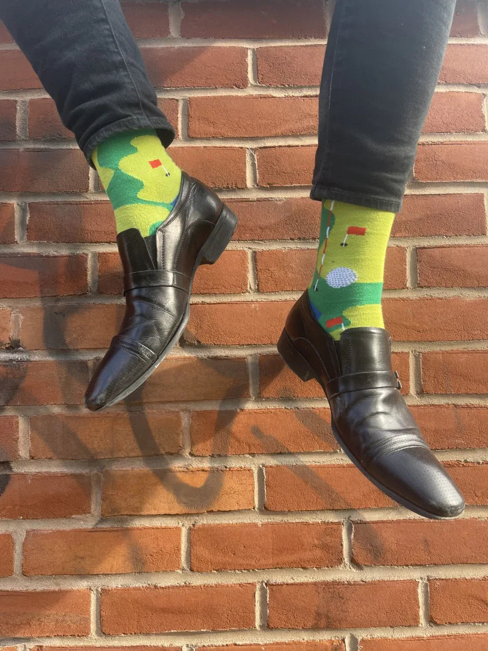 Green Golf Socks