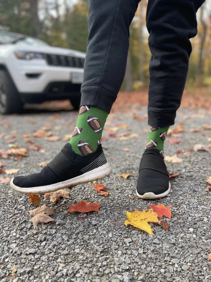 Green Football Socks