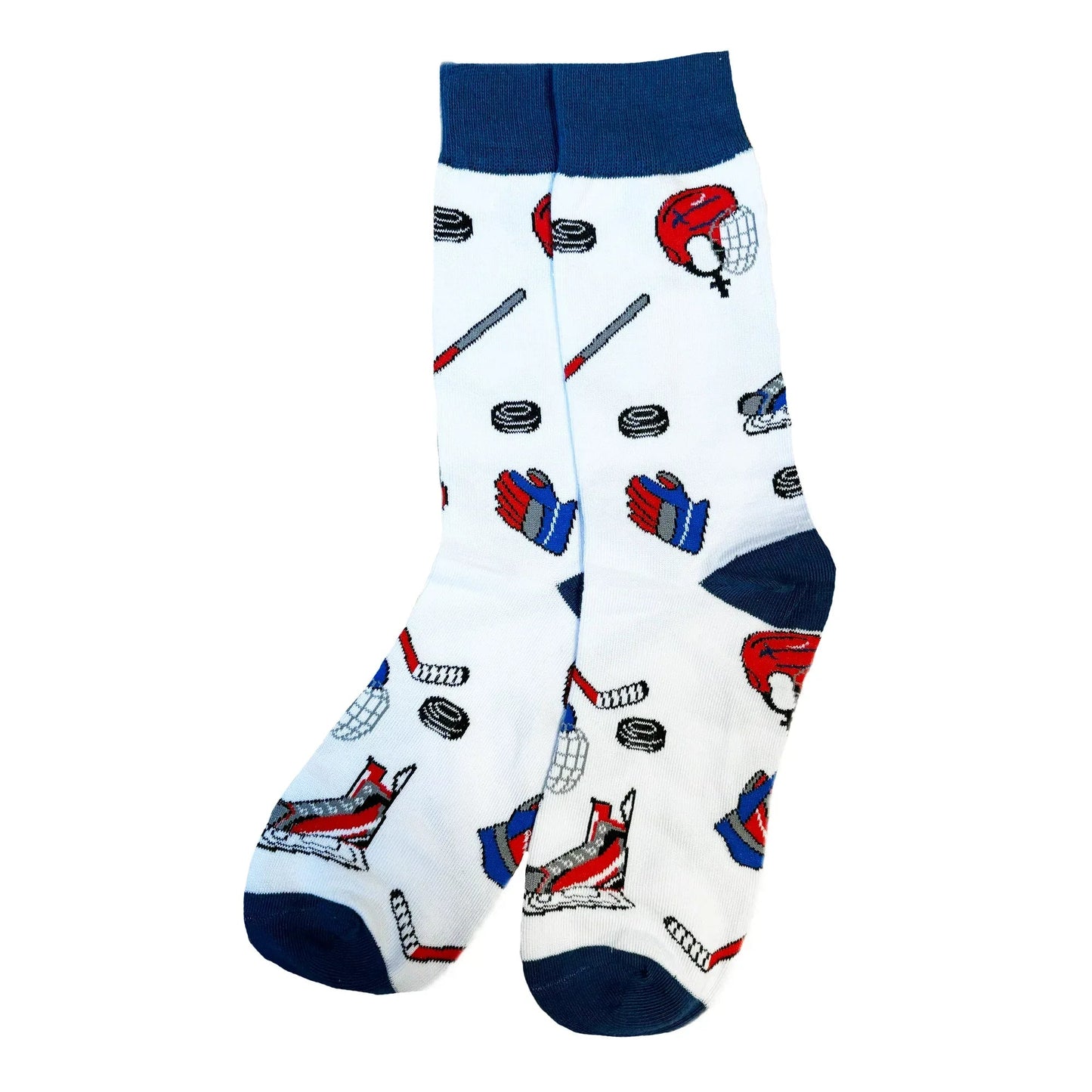 White Hockey Socks - Sock Bro 