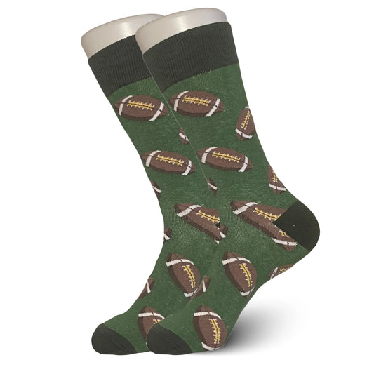 Green Football Socks