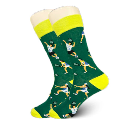 Green Tennis Socks - Sock Bro 