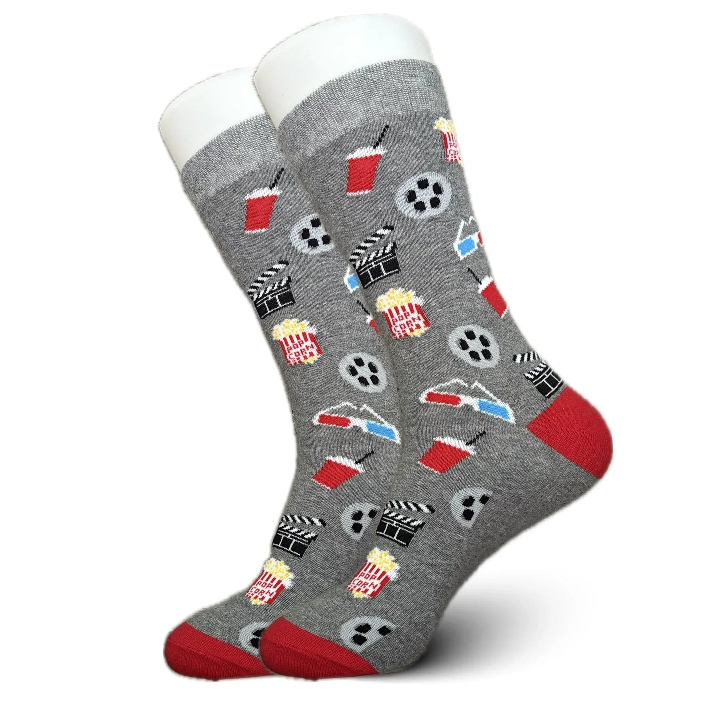 Grey Movie Socks - Sock Bro 