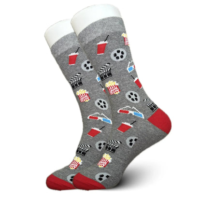 Grey Movie Socks - Sock Bro 