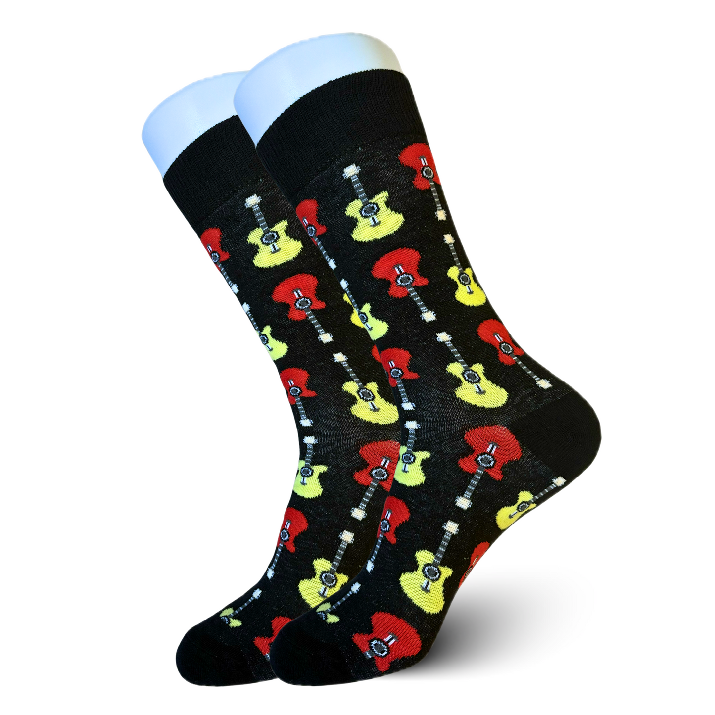 Black Coloured Guitar Socks