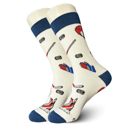 White Hockey Socks - Sock Bro 